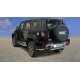 Защита задняя (уголки) 60,3 мм ТСС для Baic BJ40 II 2.0 2023 – н.в.